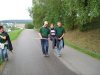 Birgit auf der Stange